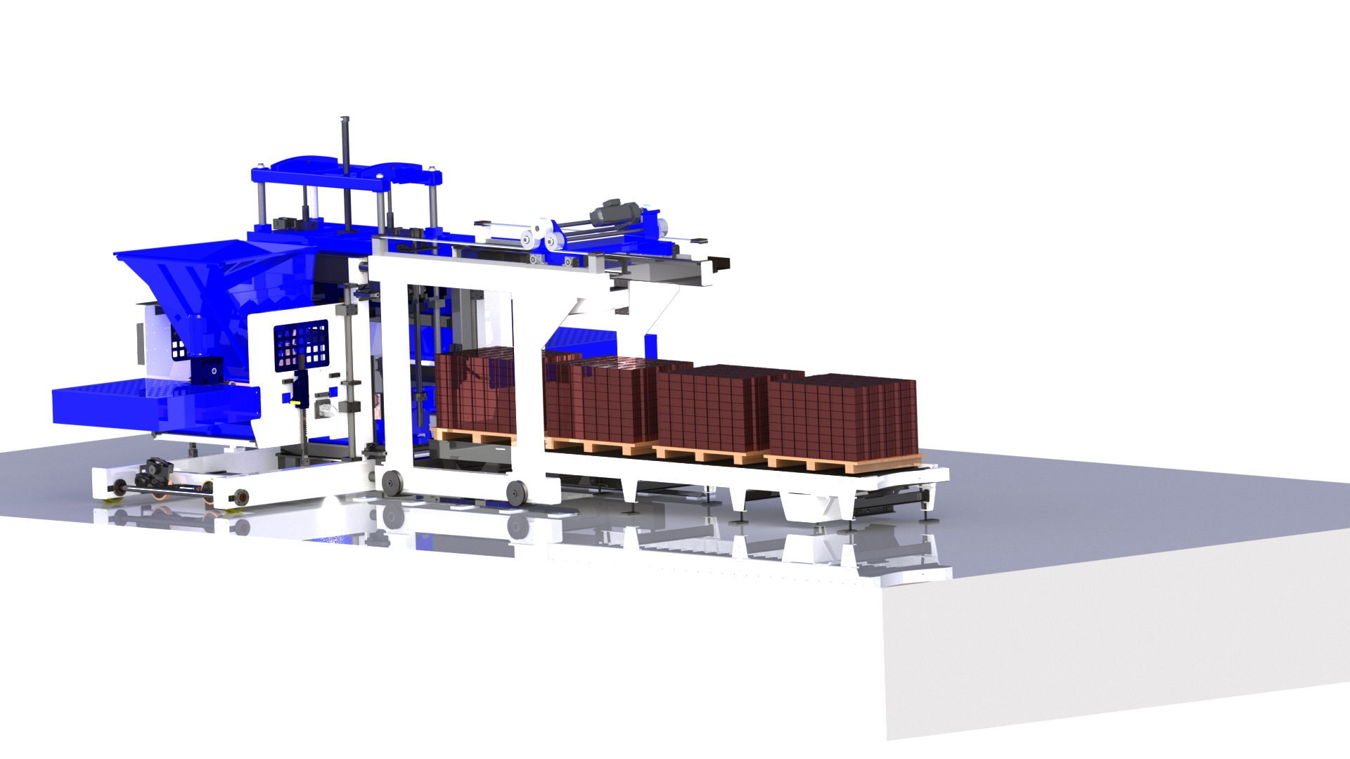 Eb 12 Transformer Movable Block Machine Prometal Block Machines
